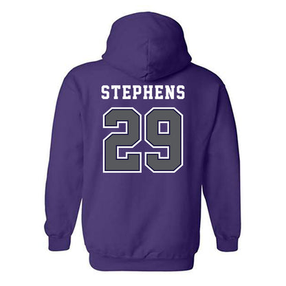 Furman - NCAA Football : Vernon Stephens - Classic Shersey Hooded Sweatshirt-1