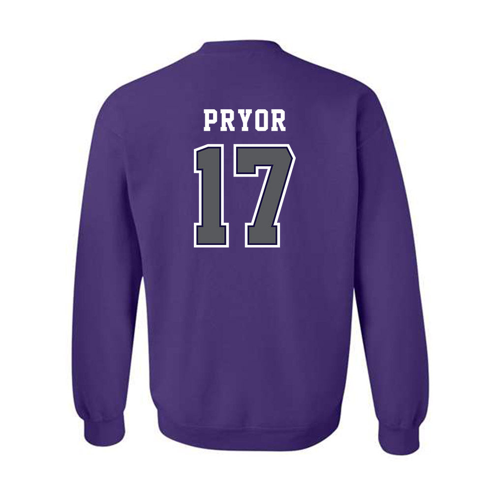 Furman - NCAA Football : Jackson Pryor - Classic Shersey Crewneck Sweatshirt-1