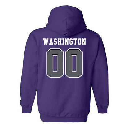 Furman - NCAA Football : Ethan Washington - Classic Shersey Hooded Sweatshirt-1