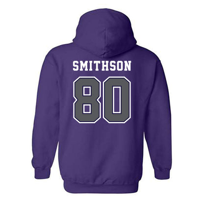 Furman - NCAA Football : Gram Smithson - Classic Shersey Hooded Sweatshirt-1