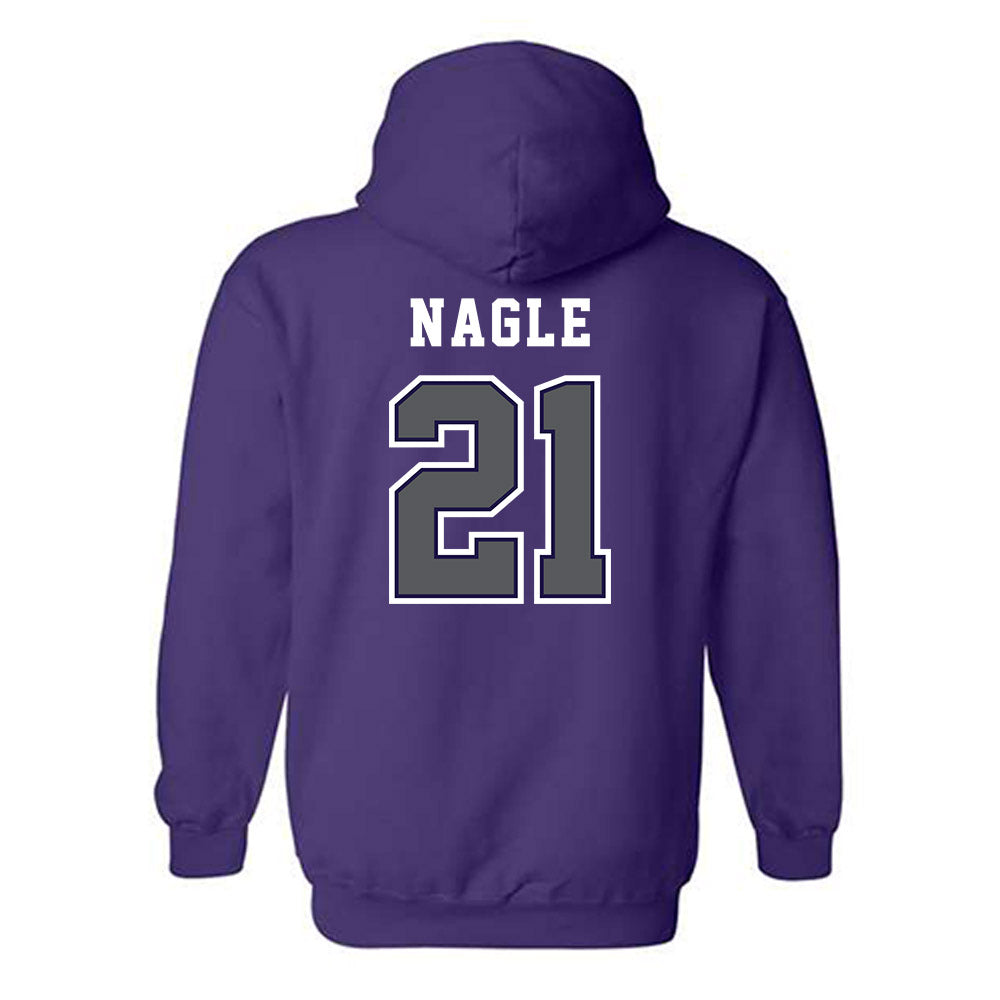Furman - NCAA Women's Soccer : Marlie Nagle - Classic Shersey Hooded Sweatshirt-1