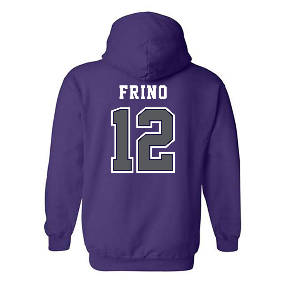 Furman - NCAA Softball : Gianna Frino - Classic Shersey Hooded Sweatshirt-1