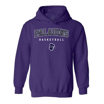 Furman - NCAA Men's Basketball : Davis Molnar - Classic Shersey Hooded Sweatshirt-0