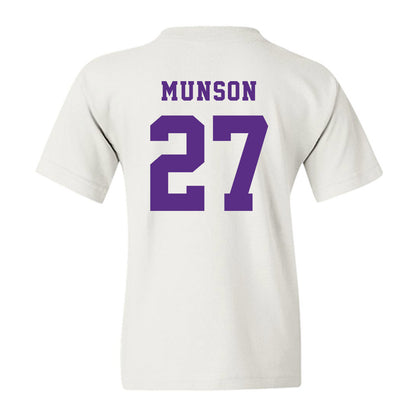 Furman - NCAA Men's Soccer : Luke Munson - Classic Shersey Youth T-Shirt-1