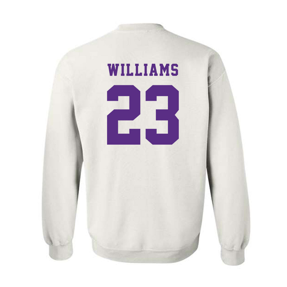 Furman - NCAA Football : Trae Williams - Classic Shersey Crewneck Sweatshirt-1