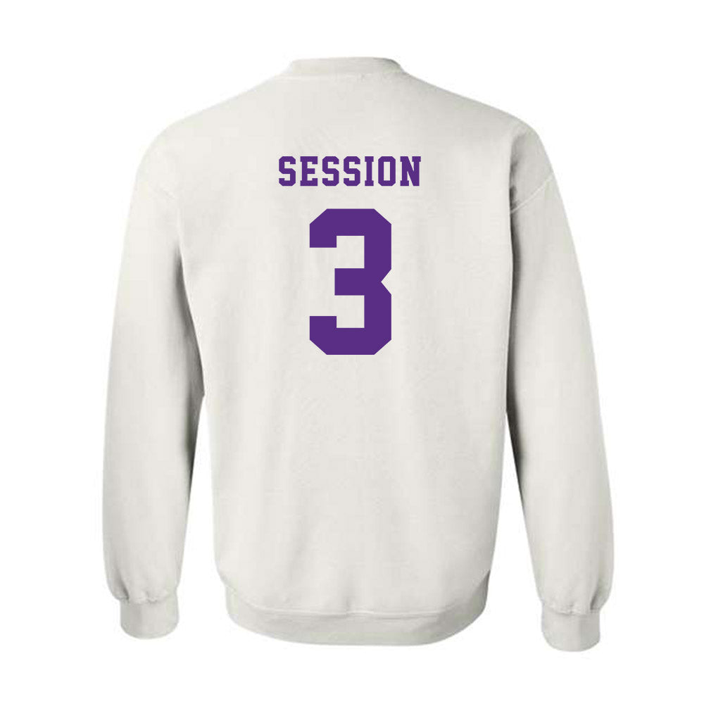 Furman - NCAA Women's Basketball : Jada Session - Classic Shersey Crewneck Sweatshirt-1