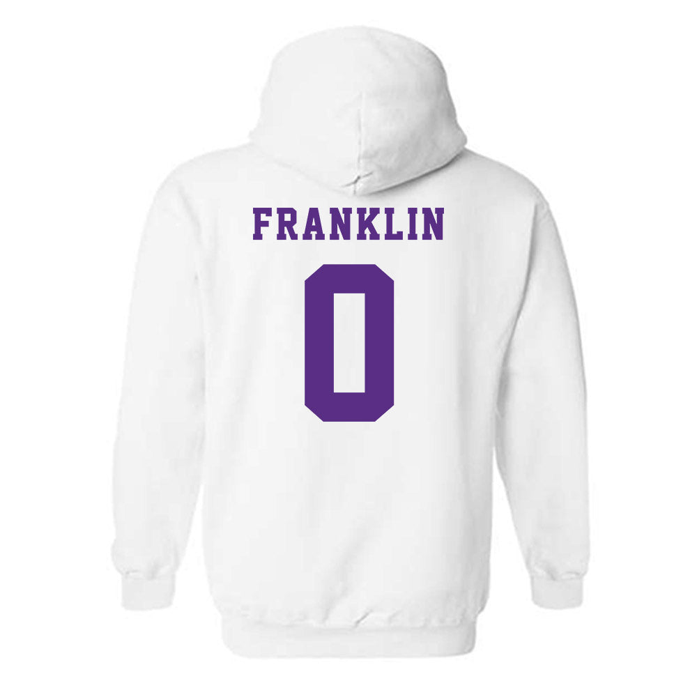 Furman - NCAA Men's Basketball : Abijah Franklin - Classic Shersey Hooded Sweatshirt-1