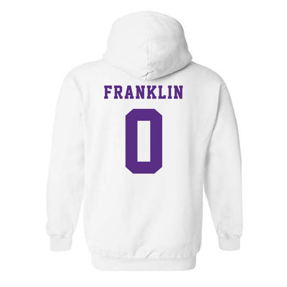 Furman - NCAA Men's Basketball : Abijah Franklin - Classic Shersey Hooded Sweatshirt-1