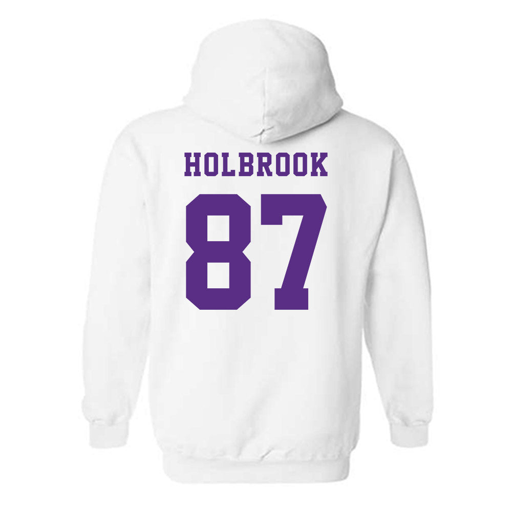 Furman - NCAA Football : John Holbrook - Classic Shersey Hooded Sweatshirt-1