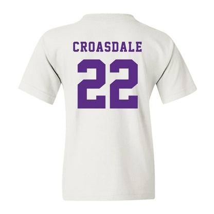 Furman - NCAA Football : Ben Croasdale - Classic Shersey Youth T-Shirt-1
