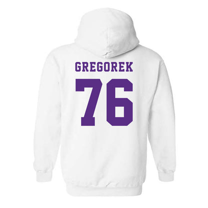 Furman - NCAA Football : Chase Gregorek - Classic Shersey Hooded Sweatshirt-1