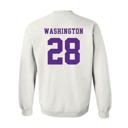 Furman - NCAA Football : Ethan Washington - Classic Shersey Crewneck Sweatshirt-1