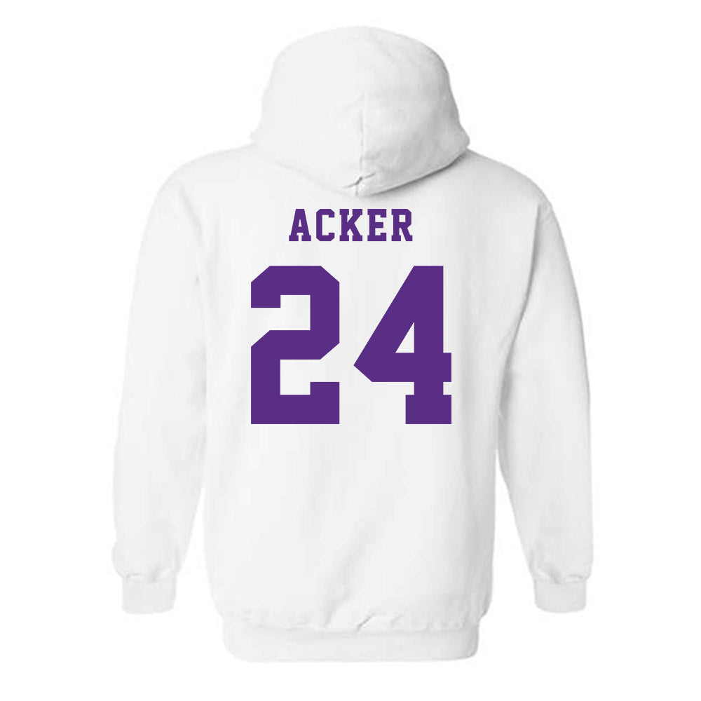 Furman - NCAA Women's Basketball : Jaelyn Acker - Classic Shersey Hooded Sweatshirt-1