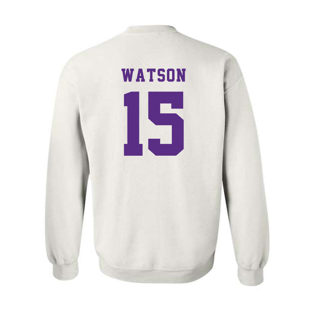 Furman - NCAA Women's Volleyball : Amber Watson - Classic Shersey Crewneck Sweatshirt-1