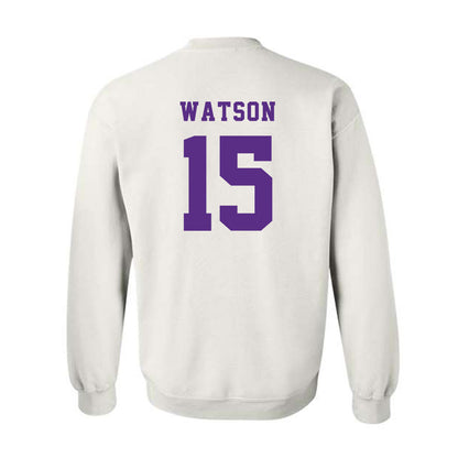 Furman - NCAA Women's Volleyball : Amber Watson - Classic Shersey Crewneck Sweatshirt-1