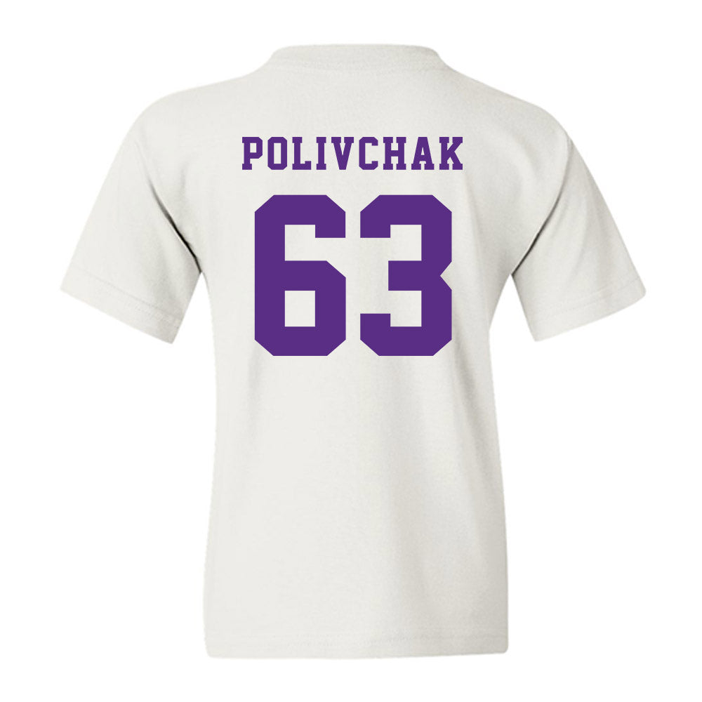 Furman - NCAA Football : Chase Polivchak - Classic Shersey Youth T-Shirt-1