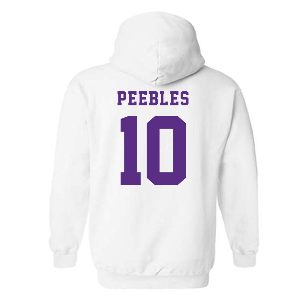 Furman - NCAA Football : Braylon Peebles - Classic Shersey Hooded Sweatshirt-1