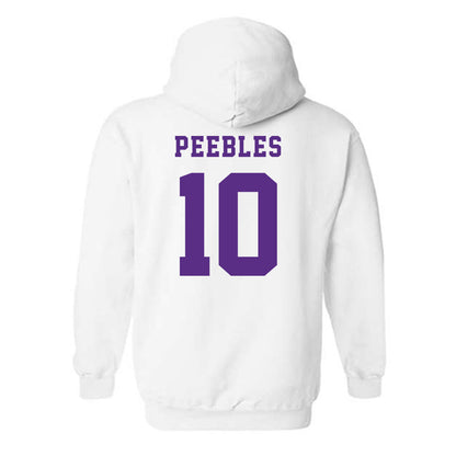 Furman - NCAA Football : Braylon Peebles - Classic Shersey Hooded Sweatshirt-1