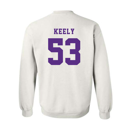 Furman - NCAA Football : Mason Keely - Classic Shersey Crewneck Sweatshirt-1