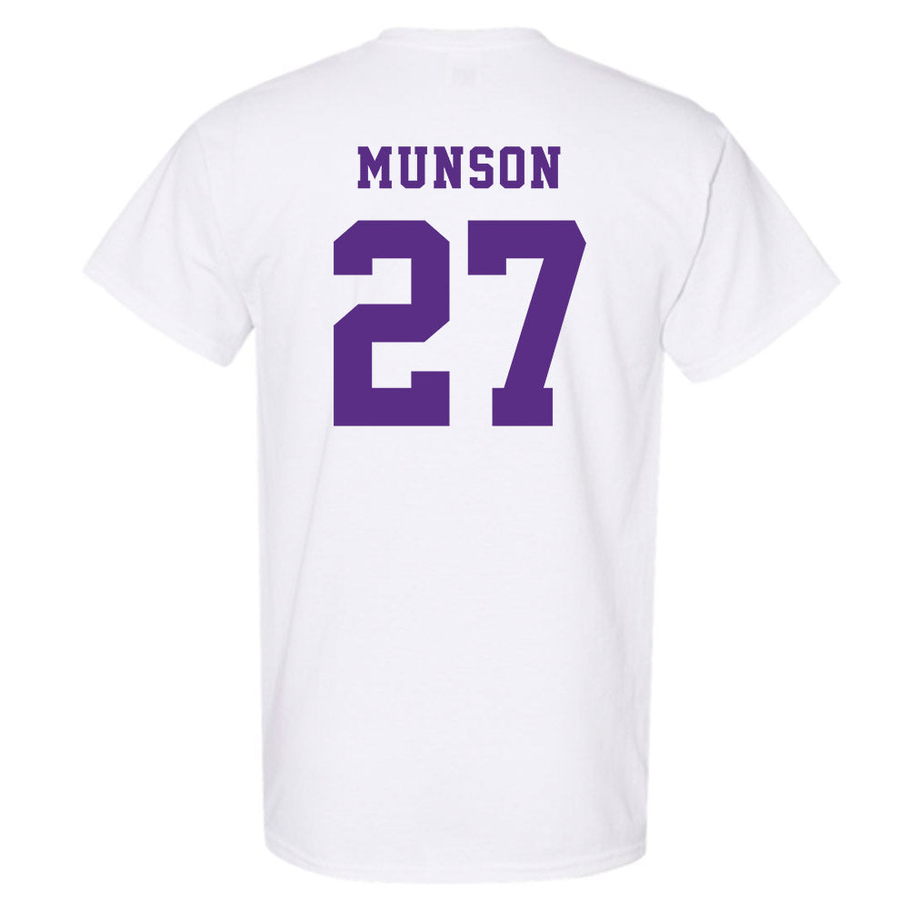Furman - NCAA Men's Soccer : Luke Munson - Classic Shersey T-Shirt-1