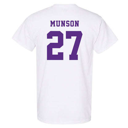 Furman - NCAA Men's Soccer : Luke Munson - Classic Shersey T-Shirt-1