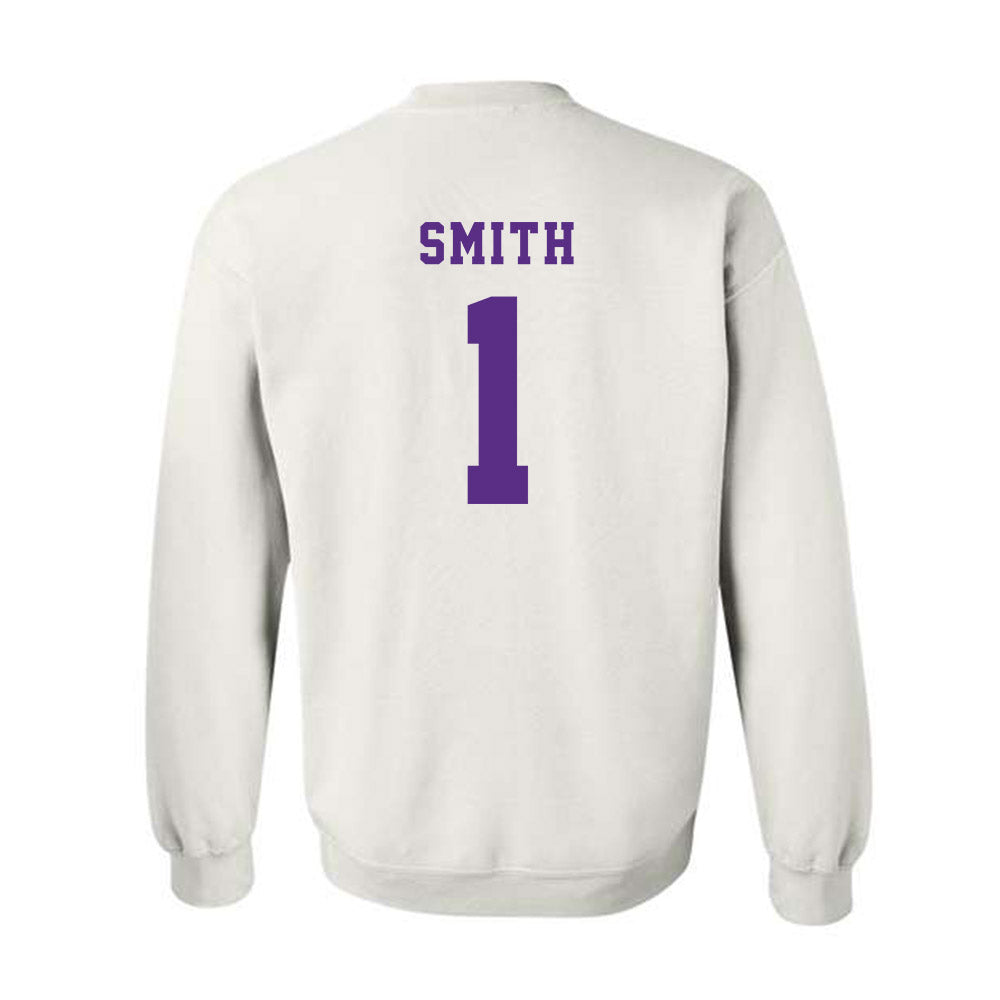 Furman - NCAA Football : Trey Smith - Classic Shersey Crewneck Sweatshirt-1
