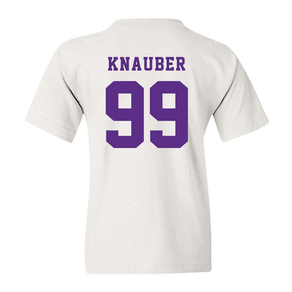 Furman - NCAA Football : Bruce Knauber - Classic Shersey Youth T-Shirt-1