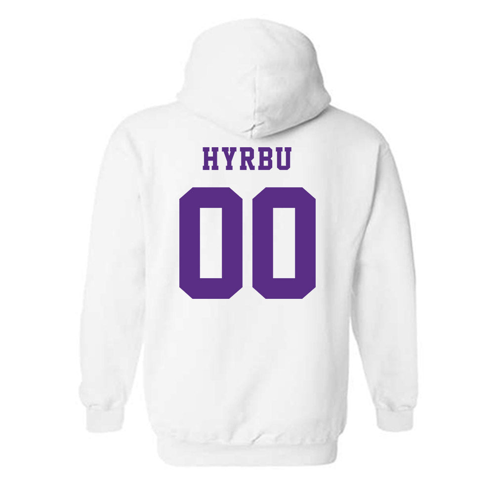 Furman - NCAA Football : Tim Hyrbu - Classic Shersey Hooded Sweatshirt-1