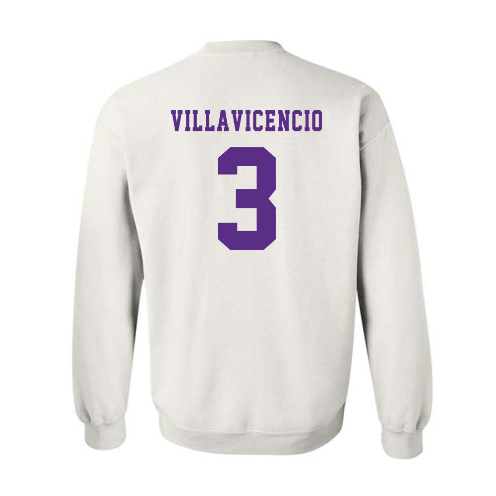 Furman - NCAA Men's Soccer : David Villavicencio - Classic Shersey Crewneck Sweatshirt-1