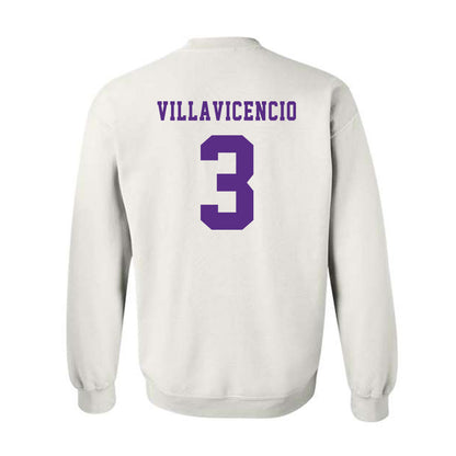 Furman - NCAA Men's Soccer : David Villavicencio - Classic Shersey Crewneck Sweatshirt-1