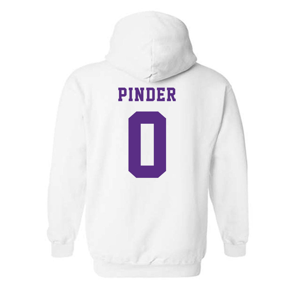 Furman - NCAA Women's Basketball : Jayda Pinder - Classic Shersey Hooded Sweatshirt-1