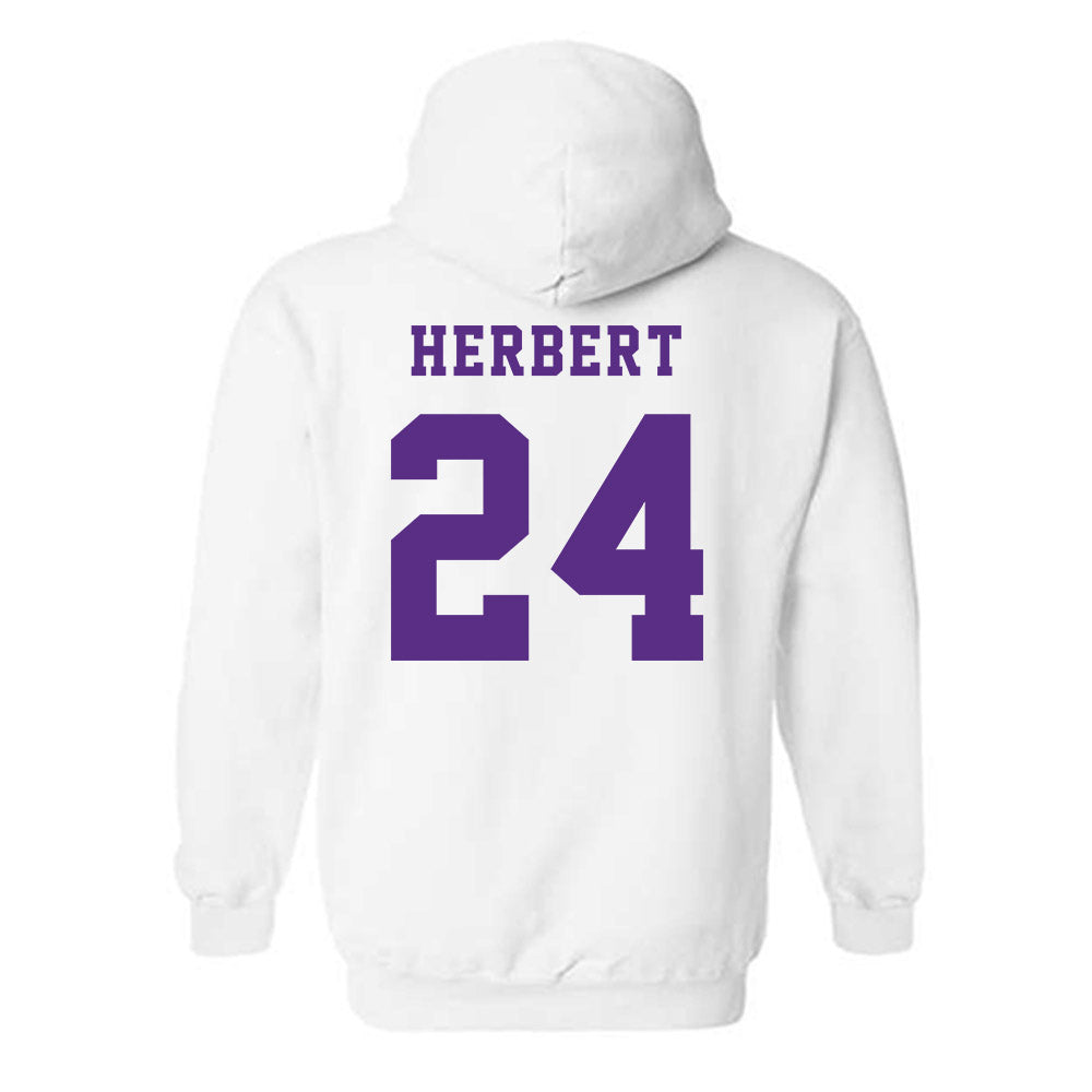 Furman - NCAA Football : Raleigh Herbert - Classic Shersey Hooded Sweatshirt-1