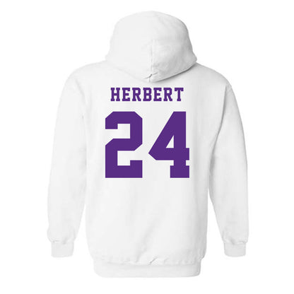 Furman - NCAA Football : Raleigh Herbert - Classic Shersey Hooded Sweatshirt-1
