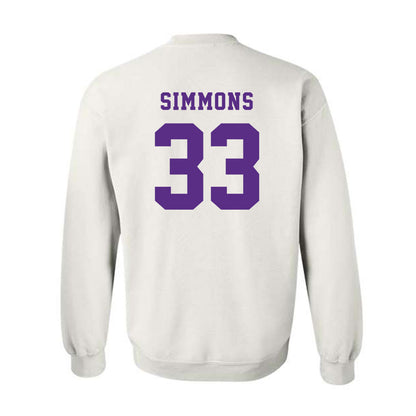 Furman - NCAA Football : Nick Simmons - Classic Shersey Crewneck Sweatshirt-1