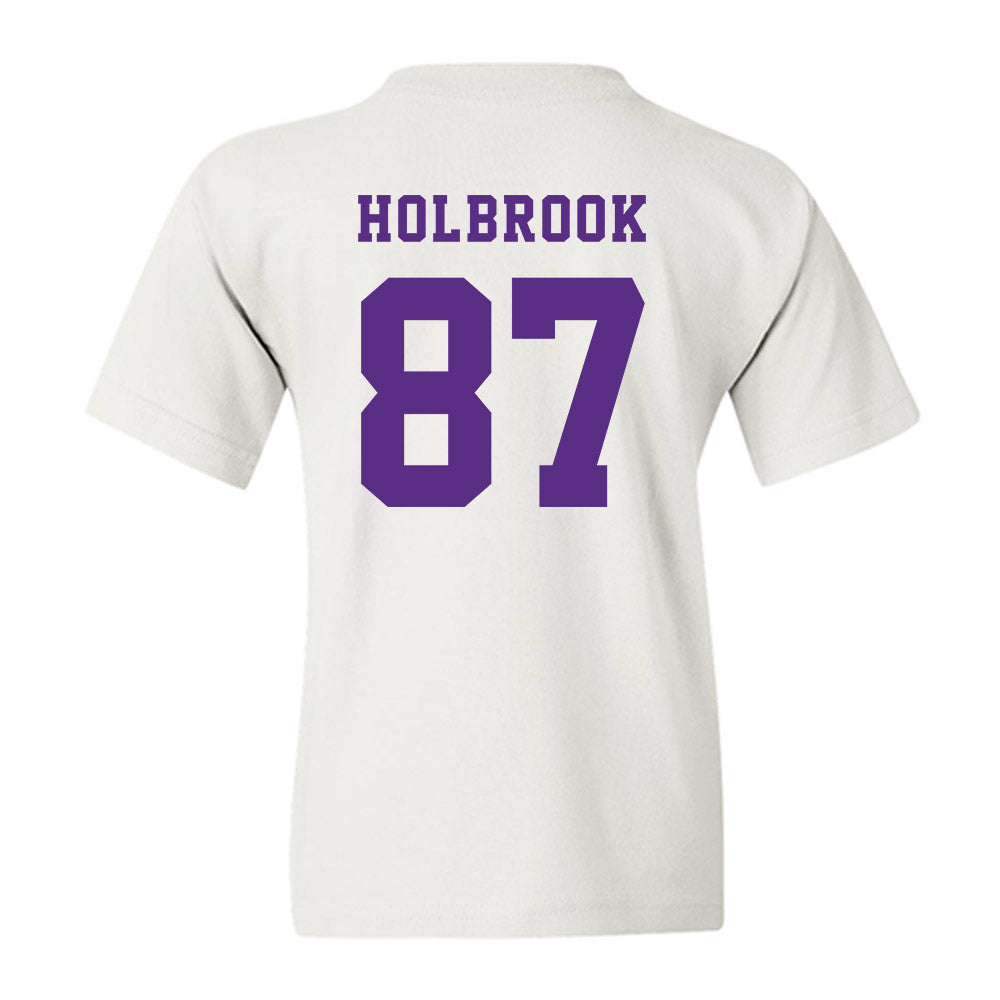Furman - NCAA Football : John Holbrook - Classic Shersey Youth T-Shirt-1