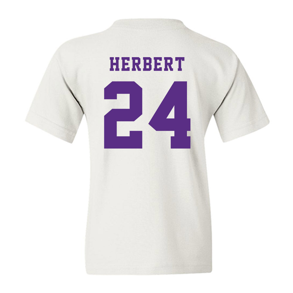 Furman - NCAA Football : Raleigh Herbert - Classic Shersey Youth T-Shirt-1