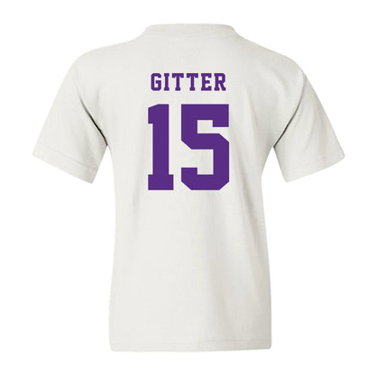 Furman - NCAA Football : Gray Gitter - Classic Shersey Youth T-Shirt-1
