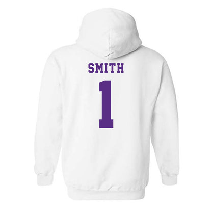 Furman - NCAA Football : Trey Smith - Classic Shersey Hooded Sweatshirt-1