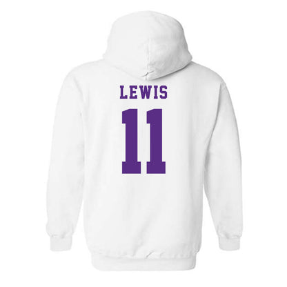 Furman - NCAA Men's Basketball : Gunnar Lewis - Classic Shersey Hooded Sweatshirt-1