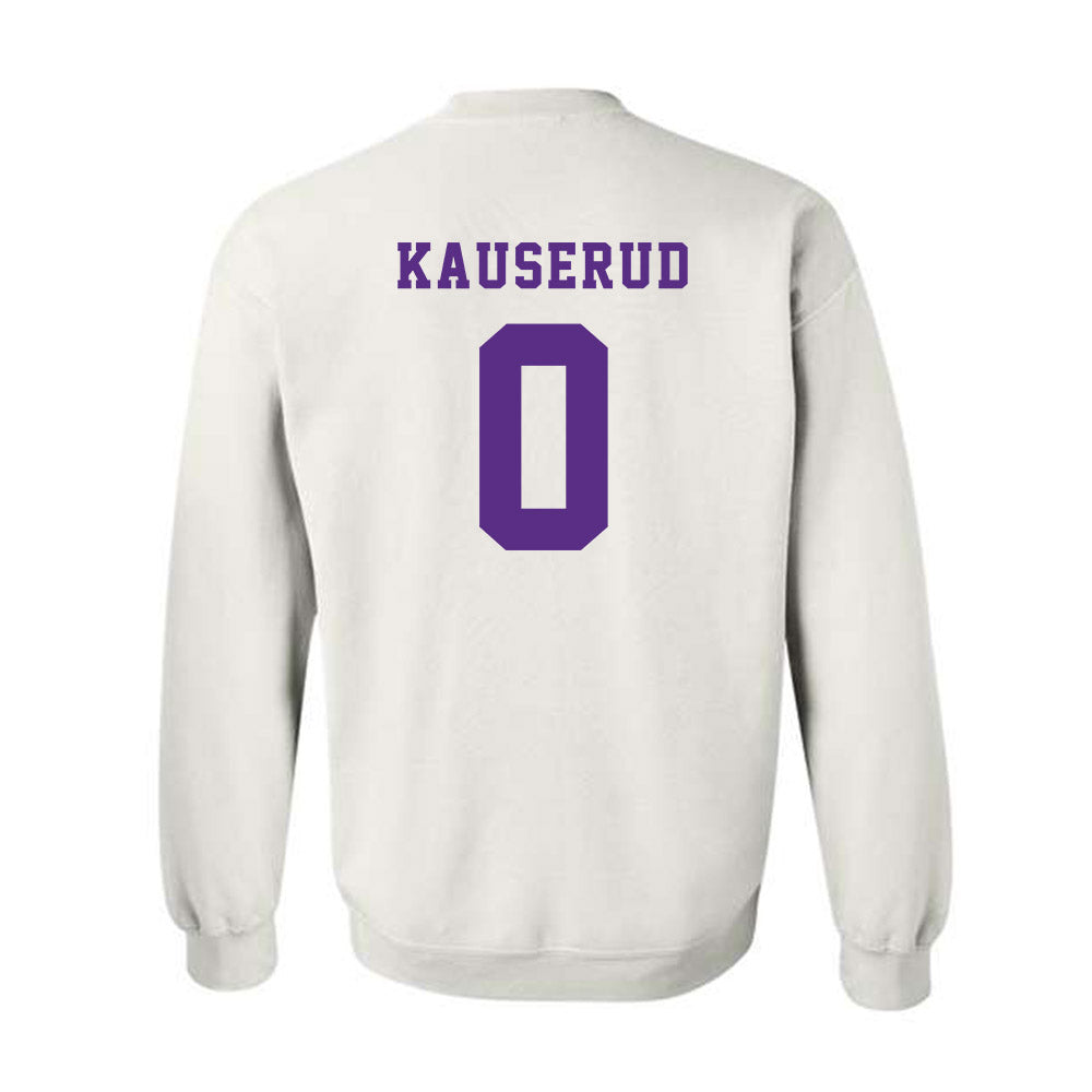 Furman - NCAA Football : Ty Kauserud - Classic Shersey Crewneck Sweatshirt-1