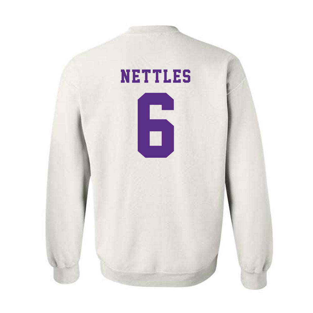 Furman - NCAA Football : CJ Nettles - Classic Shersey Crewneck Sweatshirt-1