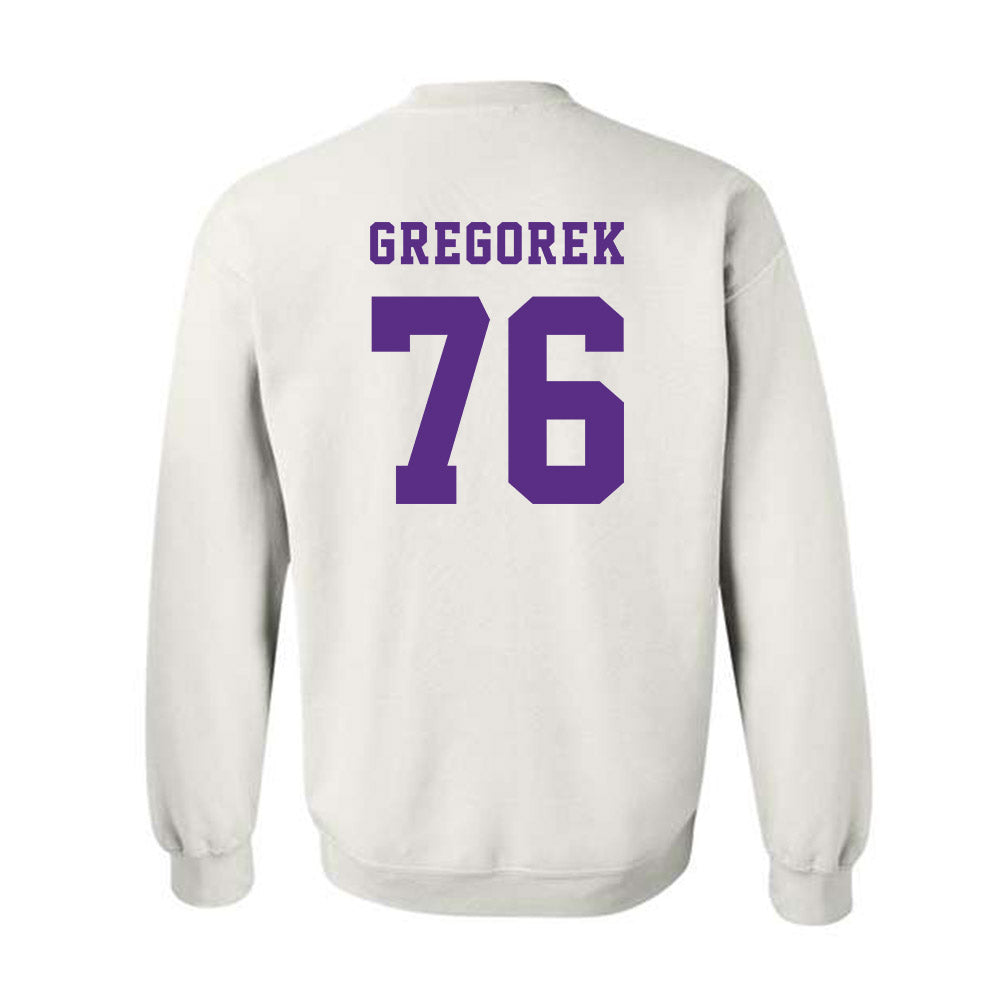 Furman - NCAA Football : Chase Gregorek - Classic Shersey Crewneck Sweatshirt-1