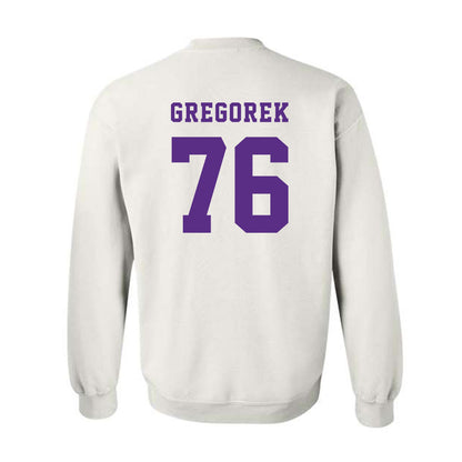 Furman - NCAA Football : Chase Gregorek - Classic Shersey Crewneck Sweatshirt-1