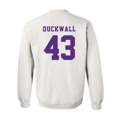 Furman - NCAA Football : Max Duckwall - Classic Shersey Crewneck Sweatshirt-1