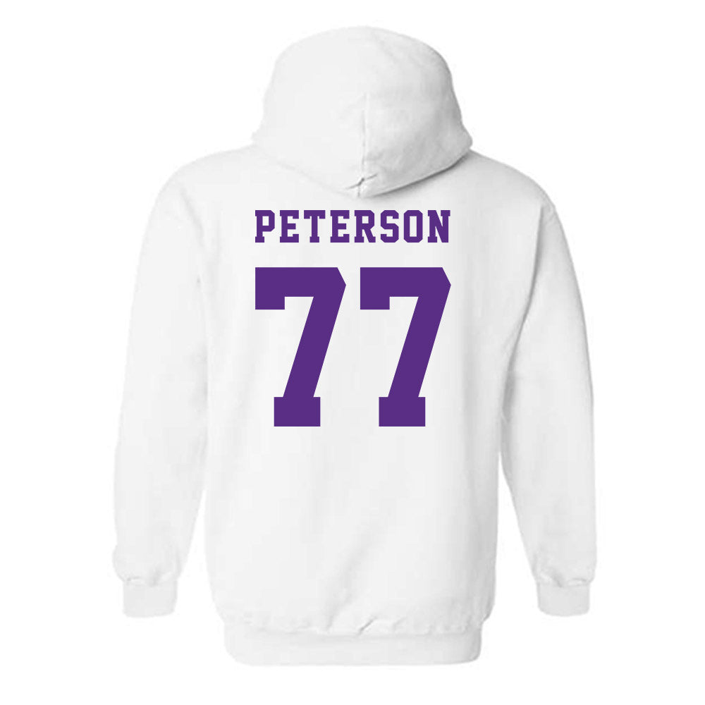 Furman - NCAA Football : Parker Peterson - Classic Shersey Hooded Sweatshirt-1