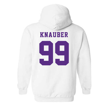 Furman - NCAA Football : Bruce Knauber - Classic Shersey Hooded Sweatshirt-1