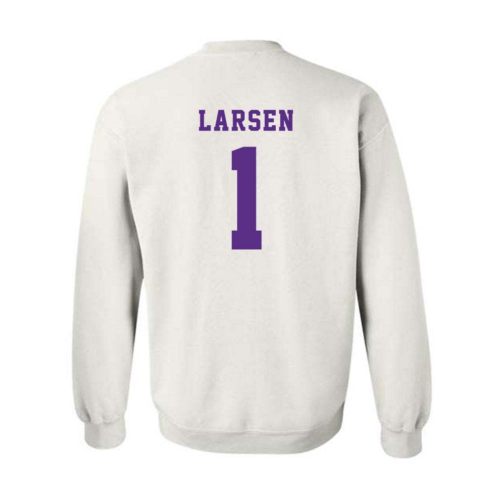 Furman - NCAA Women's Lacrosse : Cassie Larsen - Classic Shersey Crewneck Sweatshirt-1