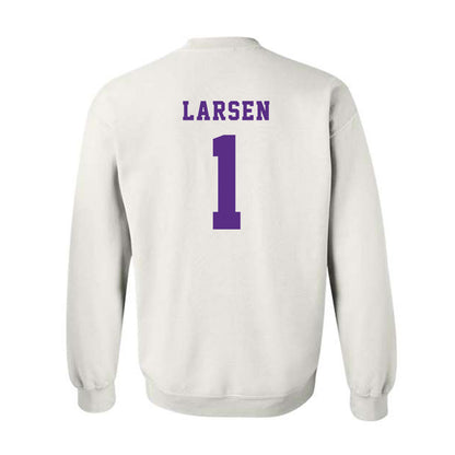 Furman - NCAA Women's Lacrosse : Cassie Larsen - Classic Shersey Crewneck Sweatshirt-1