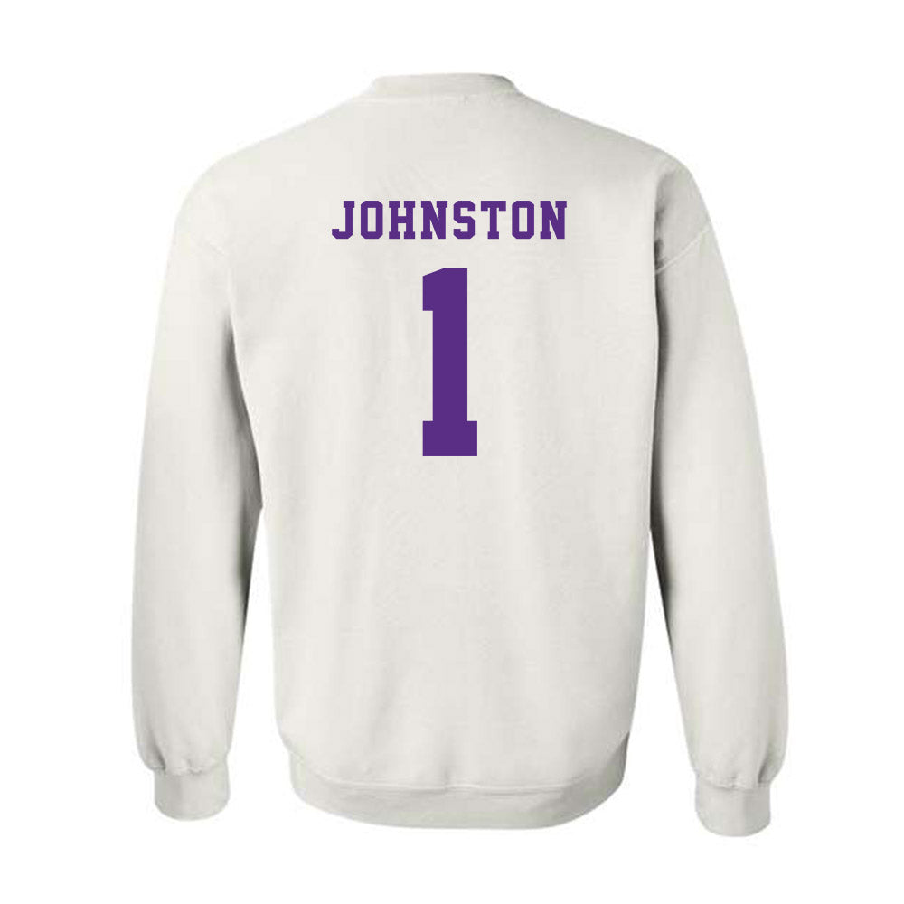 Furman - NCAA Men's Basketball : Charles Johnston - Classic Shersey Crewneck Sweatshirt-1