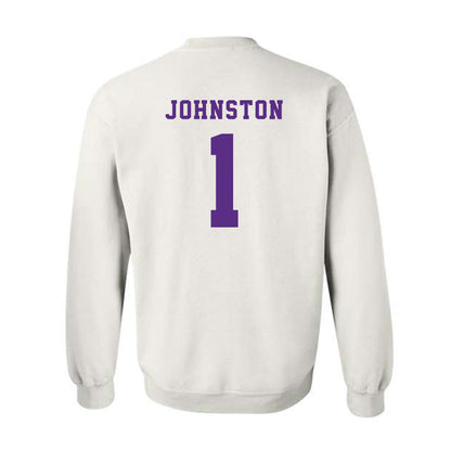 Furman - NCAA Men's Basketball : Charles Johnston - Classic Shersey Crewneck Sweatshirt-1
